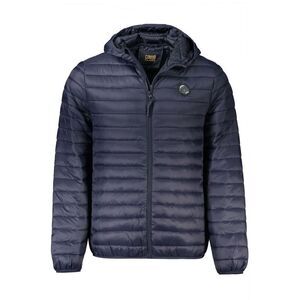 Cavalli Class Blue Polyamide Shell Men's Jacket